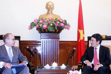  Phó Thủ tướng Phạm Bình Minh tiếp Trợ lý Ngoại trưởng Mỹ