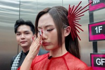 Đằng sau bức ảnh Phương Mỹ Chi khóc trong hậu trường cuộc thi ở Trung Quốc