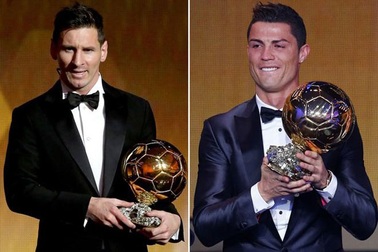 C.Ronaldo gọi điện báo cho Messi sau khi giành Quả bóng vàng