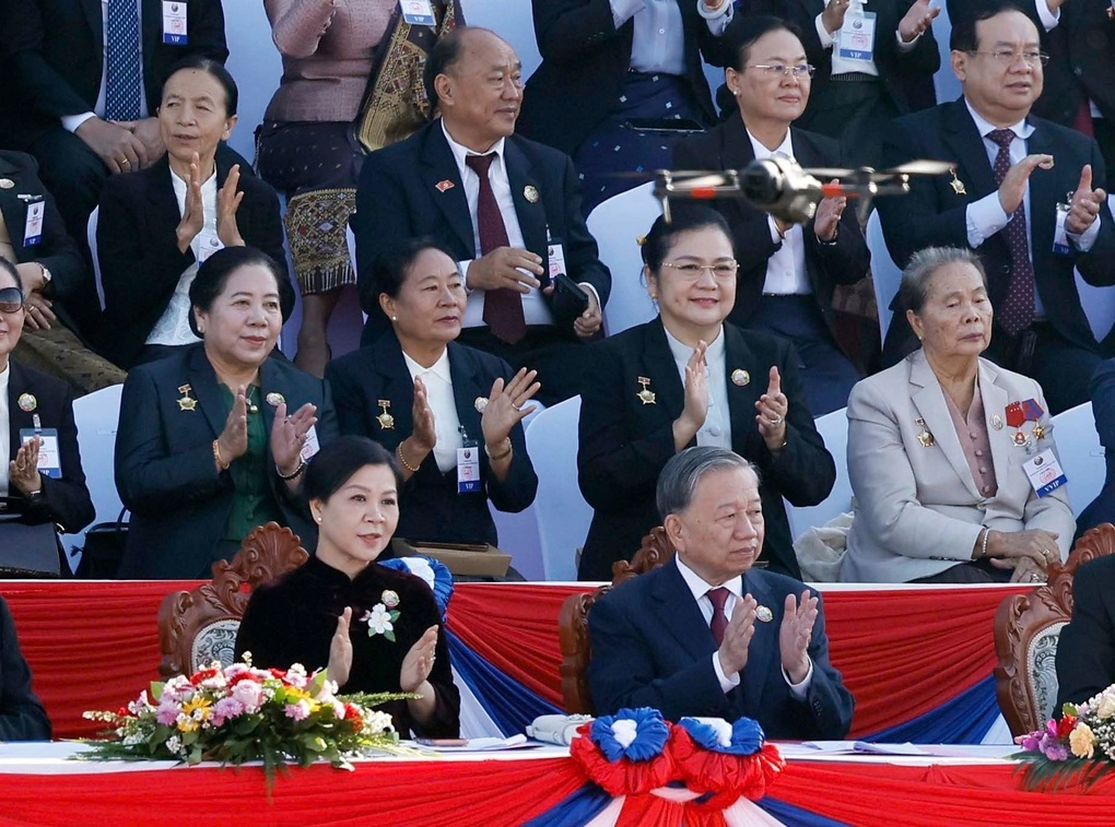 Tổng Bí thư Tô Lâm và Phu nhân dự Lễ kỷ niệm 50 năm Quốc khánh Lào - 3