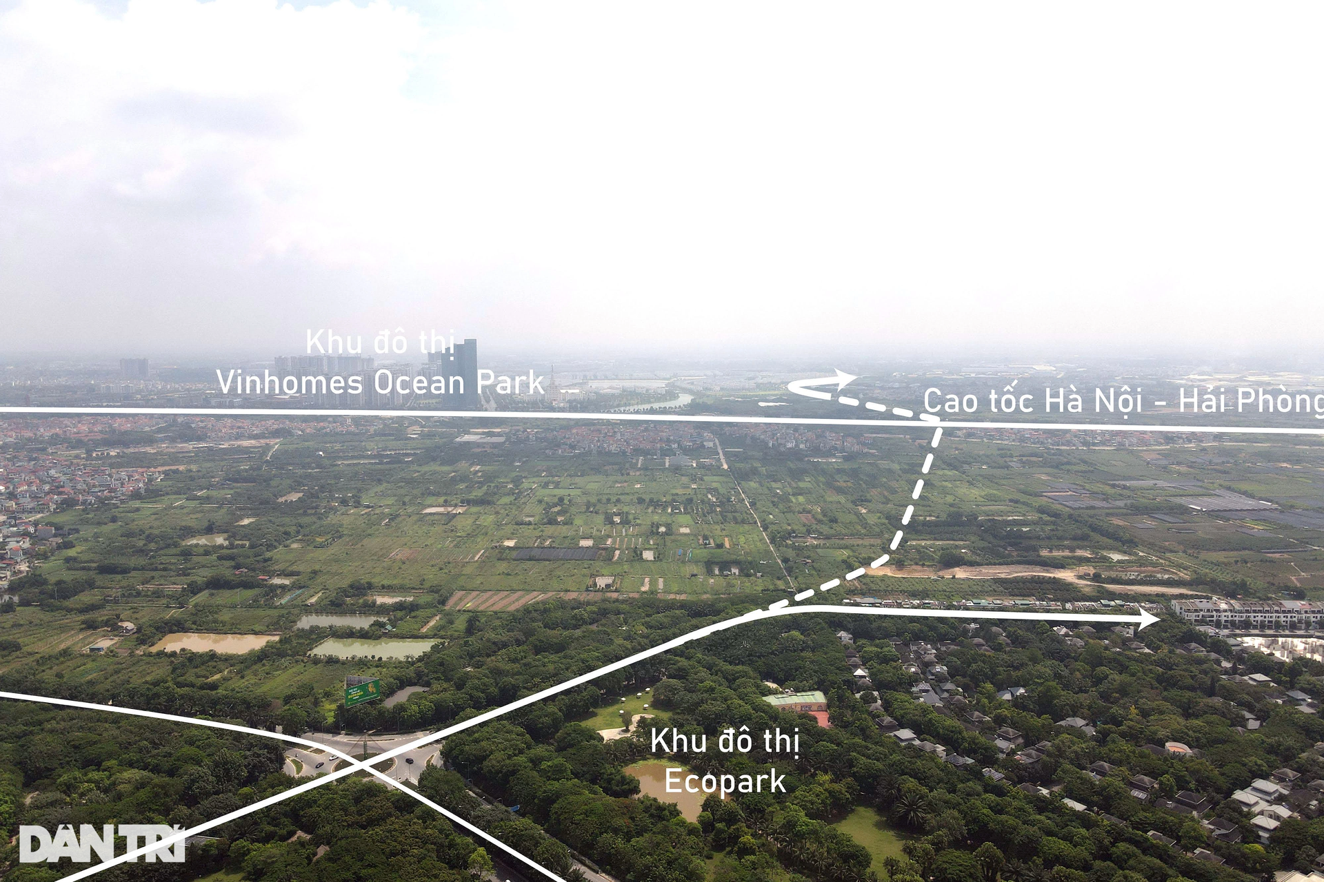 Toàn cảnh tuyến đường quy hoạch nối 2 siêu đô thị phía đông Hà Nội - 10 Toàn cảnh tuyến đường quy hoạch nối 2 siêu đô thị phía đông Hà Nội - 10