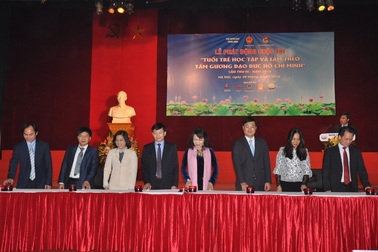 Phát động cuộc thi "Tuổi trẻ học tập và làm theo tấm gương đạo đức Hồ Chí Minh" 2016