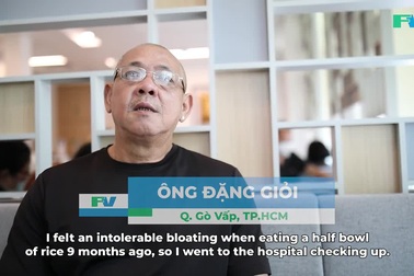 Bệnh nhân ung thư phục hồi sức khỏe tại FV