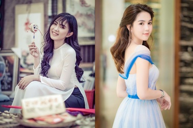 Thiếu nữ miền Tây có khuôn mặt xinh đẹp khá giống người mẫu Ngọc Trinh