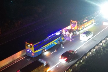 Tai nạn liên hoàn ở cao tốc Phan Thiết - Dầu Giây, 3 người bị thương nặng