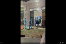 Bắc Giang: Điều cả xe thang tới cưỡng chế đi cách ly F1 cố thủ trên tầng 3