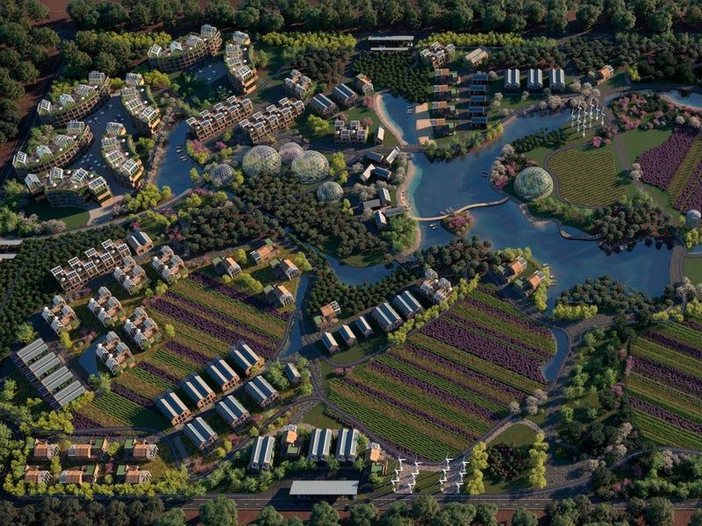 Làng sinh thái thân thiện môi trường, dùng trí tuệ nhân tạo - 1