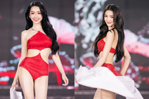 Màn trình diễn áo tắm của thí sinh Hoa hậu Quốc gia Việt Nam 2024