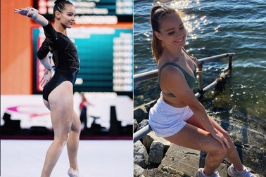 Nhan sắc quyến rũ của người đẹp thể dục nghệ thuật tại Olympic 2020