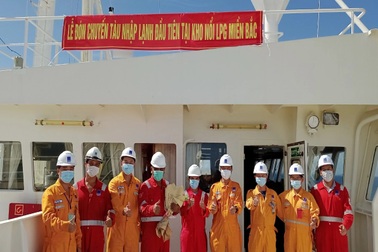 PVGAS Trading tiếp nhận thành công chuyến tàu LPG lạnh đầu tiên
