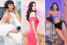 H’Hen Niê lại thay đổi kiểu tóc; Tiểu Vy khoe vòng ba gợi cảm