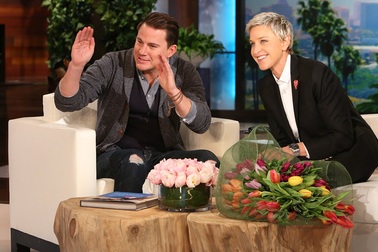 Channing Tatum vui vẻ trả lời phỏng vấn