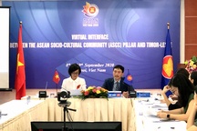 Hội nghị trực tuyến của Cộng đồng văn hóa - xã hội ASEAN với Đông Timor