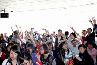 Nồng ấm ngày hội sinh viên Việt Nam tại TP. Rennes, Pháp