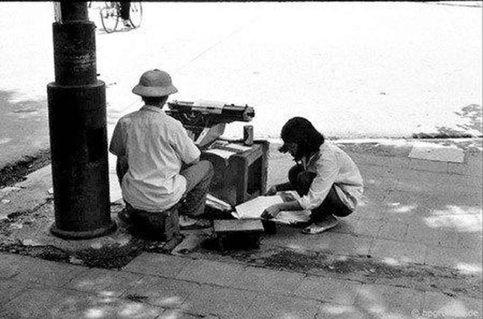 Nghề đánh máy chữ ở Hà Nội xưa - 3 Nghề đánh máy chữ ở Hà Nội xưa - 3