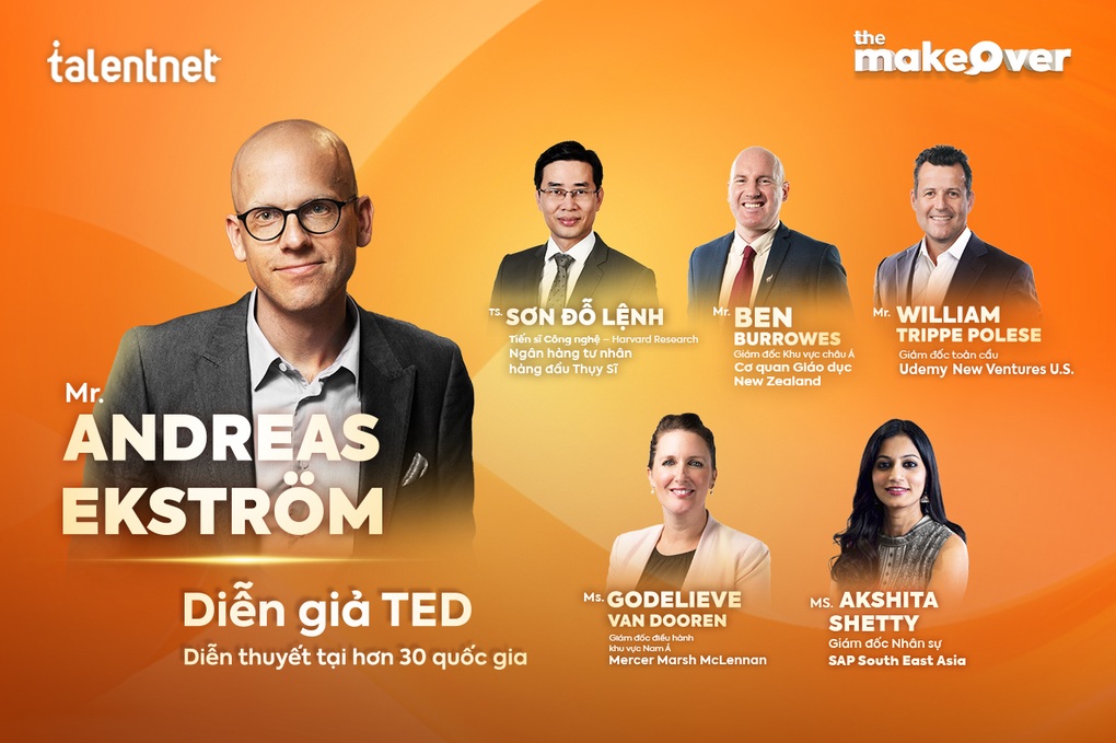 Diễn giả Ted Talk và hơn 20 chuyên gia đổi mới hội tụ tại The Makeover - 2 Diễn giả Ted Talk và hơn 20 chuyên gia đổi mới hội tụ tại The Makeover - 2