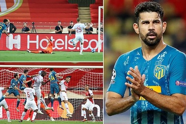 Diego Costa tỏa sáng, Atletico ngược dòng đánh bại Monaco