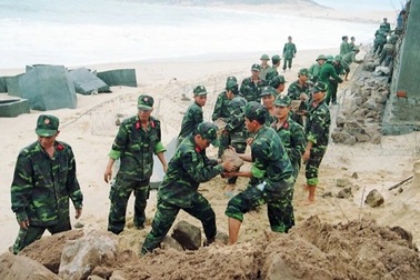 Quân đội huy động hơn nửa triệu người sẵn sàng ứng phó bão Conson