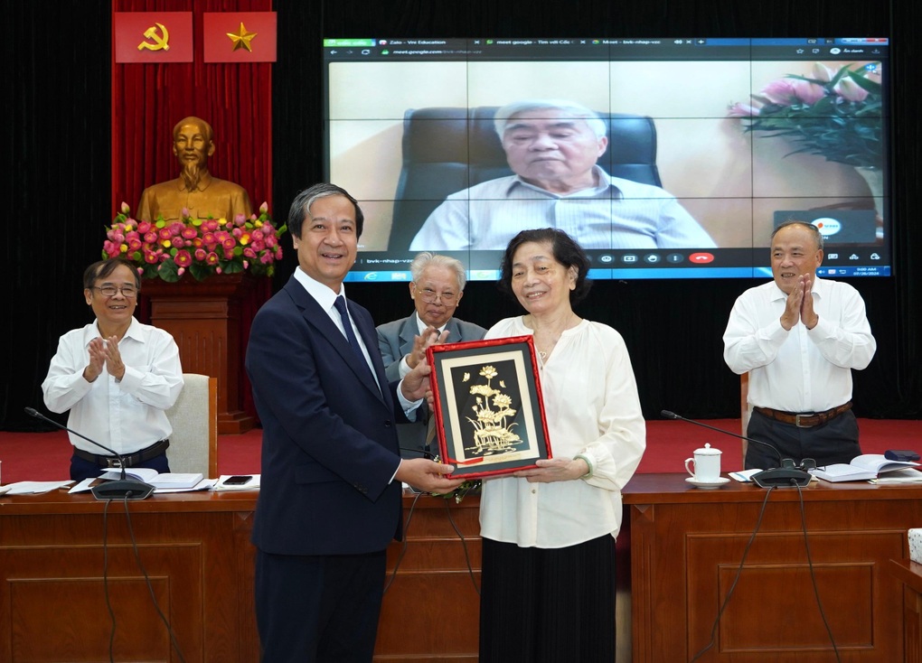 Hội thảo đặc biệt về nguyên Bộ trưởng Giáo dục 89 tuổi - 3 Hội thảo đặc biệt về nguyên Bộ trưởng Giáo dục 89 tuổi - 3