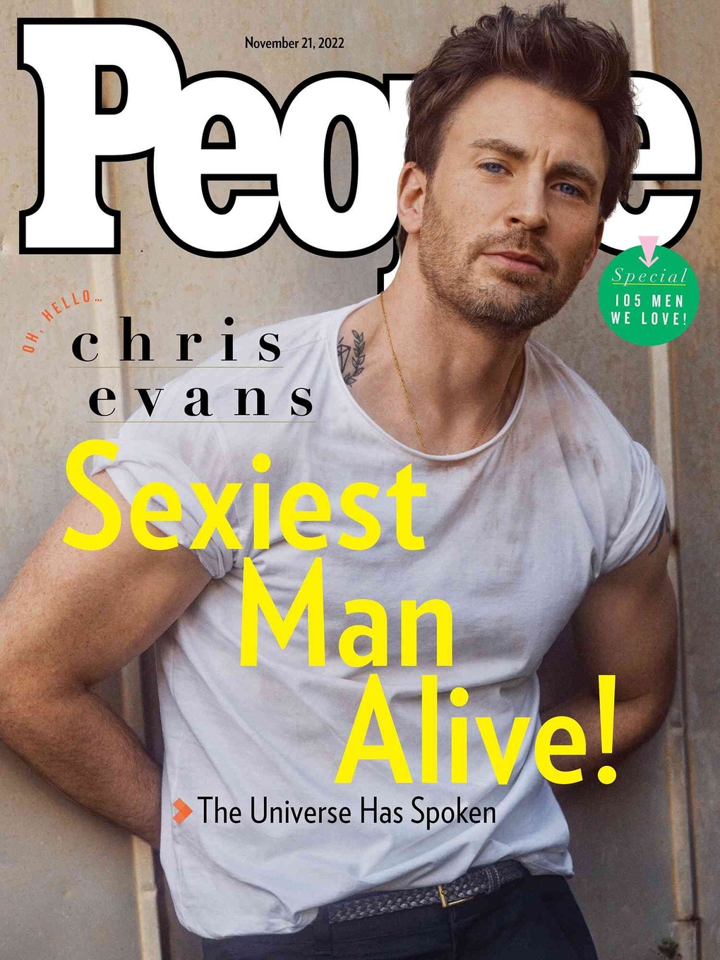 Chris Evans là người đàn ông quyến rũ nhất năm 2022 - 1 Chris Evans là người đàn ông quyến rũ nhất năm 2022 - 1