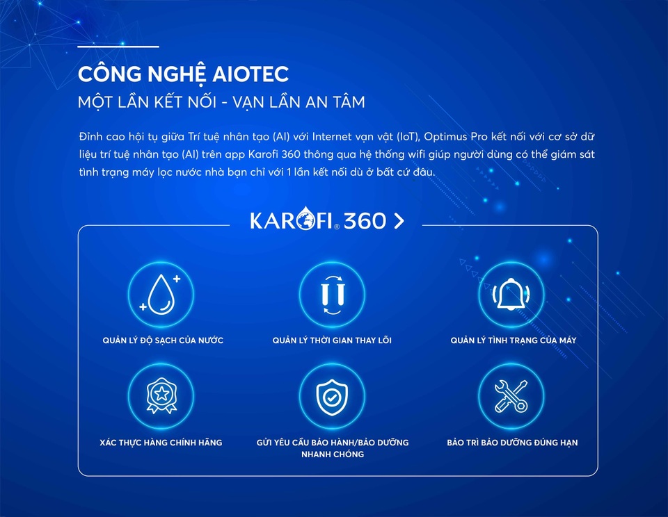Karofi trình làng máy lọc nước ứng dụng Internet kết nối - 2 Karofi trình làng máy lọc nước ứng dụng Internet kết nối - 2