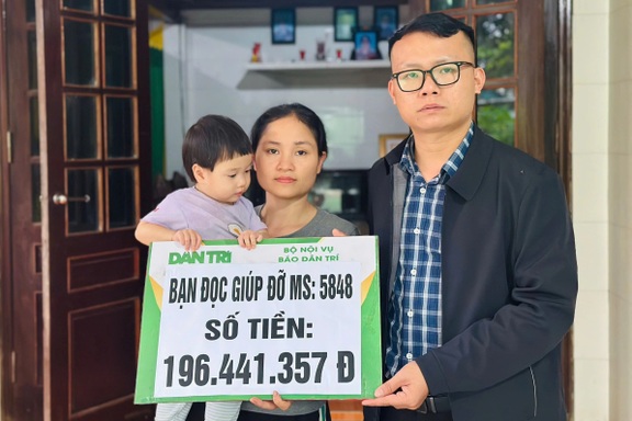 Người cha khuyết tật qua đời, bạn đọc giúp 4 con thơ hơn 196 triệu đồng