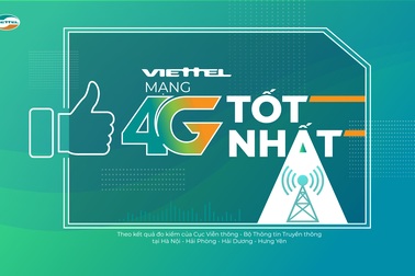 Kết quả đo kiểm 4G mới: Tốc độ Viettel nhanh nhất trong các nhà mạng