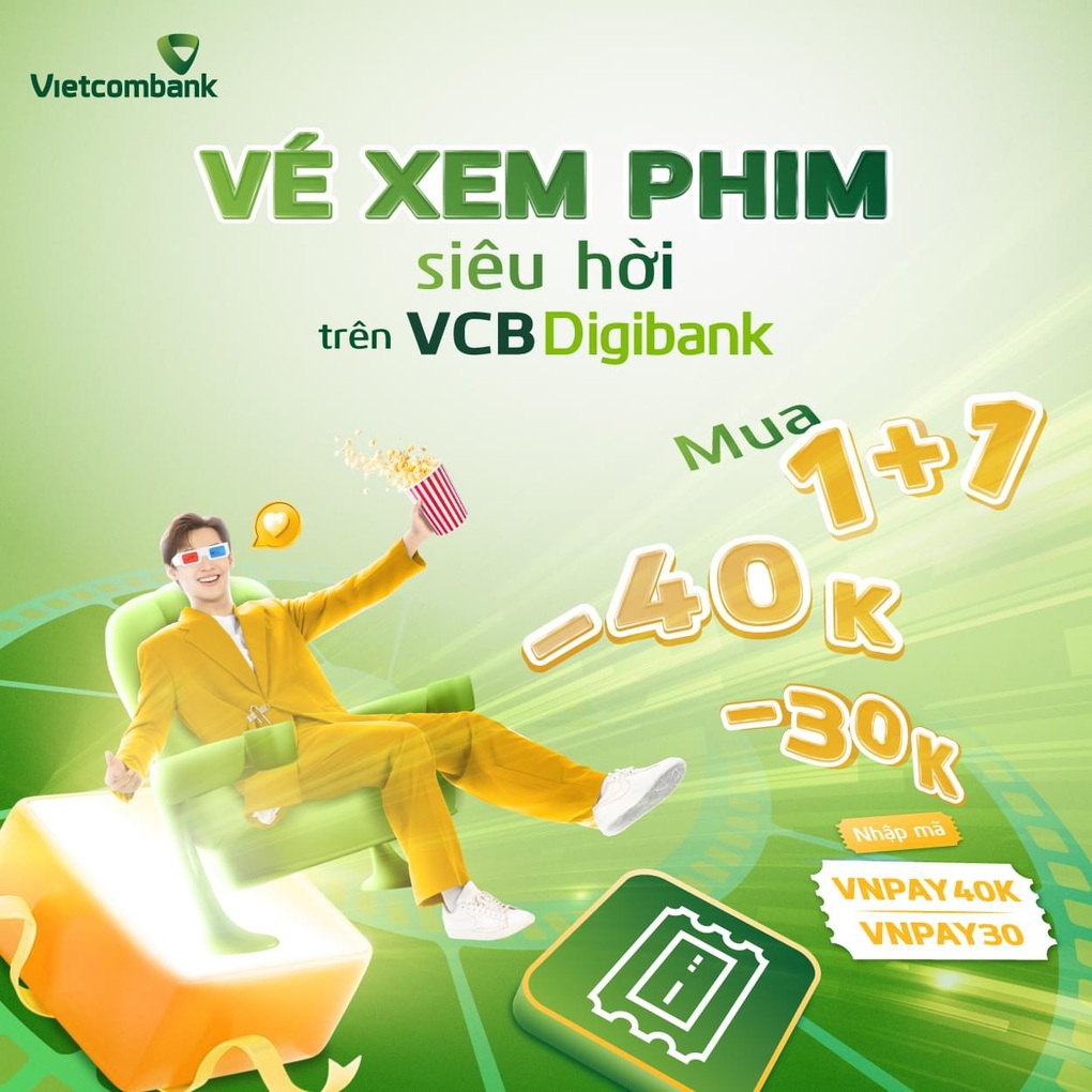 Đón Tết với loạt ưu đãi hấp dẫn trên VCB Digibank - 1 Đón Tết với loạt ưu đãi hấp dẫn trên VCB Digibank - 1