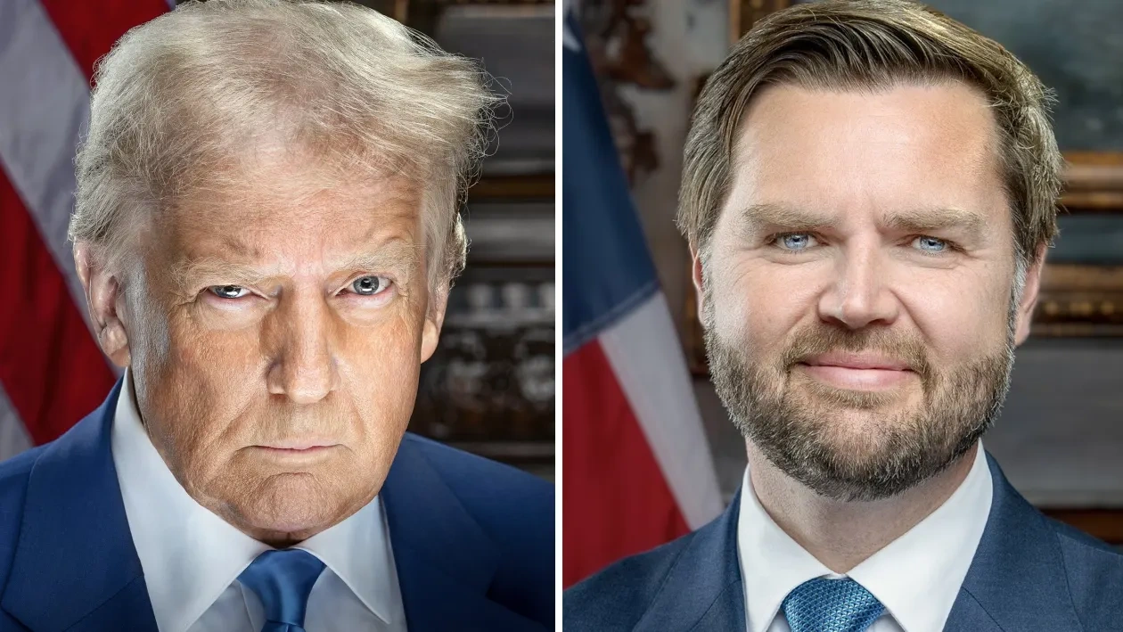 ٹرمپ کی سرکاری تصویر توجہ مبذول کراتی ہے - 1 Ảnh chân dung chính thức của ông Trump gây chú ý - 1