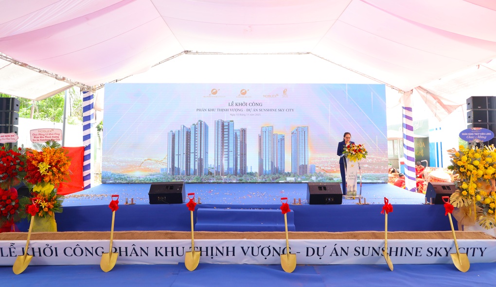 Sunshine Group khởi công phân khu Thịnh Vượng, tăng tốc hoàn thiện dự án Sunshine Sky City - 3