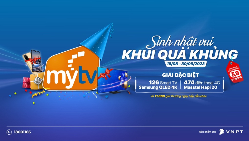 Truyền hình MyTV tri ân khách hàng nhân dịp 14 năm thành lập - 1 Truyền hình MyTV tri ân khách hàng nhân dịp 14 năm thành lập - 1