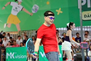 Phương Oanh - Shark Bình đấu "máu lửa", gây sốt ở giải pickleball Dân trí - 9