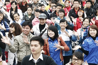 Hà Nội: 3.000 bạn trẻ nhảy flashmob "5 điều Bác Hồ dạy"