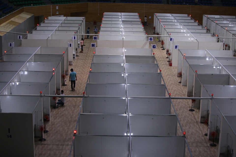 Hình ảnh mới nhất bên trong Bệnh viện dã chiến Tiên Sơn trước giờ bàn giao - 6