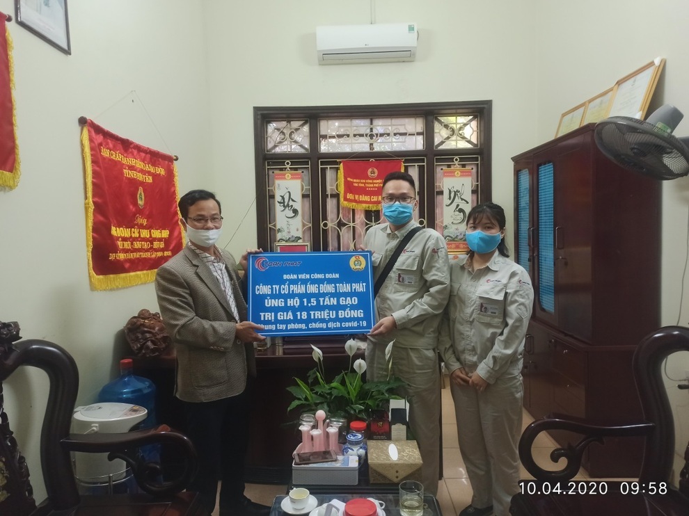 Ống đồng Toàn Phát chủ động ứng phó với đại dịch - 2 Ống đồng Toàn Phát chủ động ứng phó với đại dịch - 2