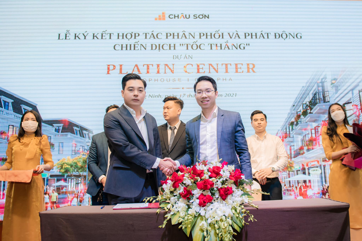 Địa ốc Châu Sơn ký kết với 3 đại lý phân phối Platin Center Shophouse Cẩm Phả - 2 Địa ốc Châu Sơn ký kết với 3 đại lý phân phối Platin Center Shophouse Cẩm Phả - 2
