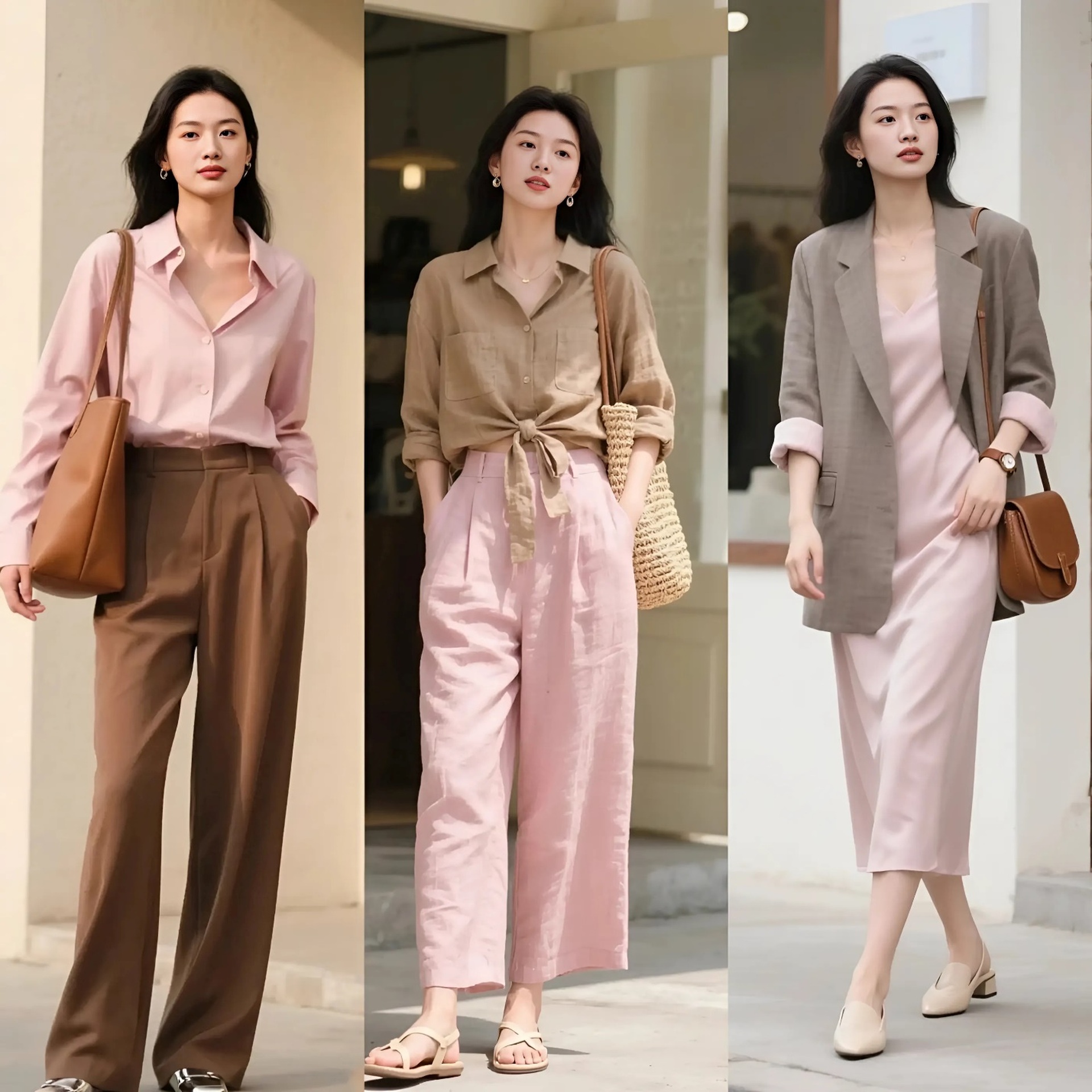 Mùa hè mặc trang phục màu nâu để vừa sành điệu, vừa thanh lịch - 1