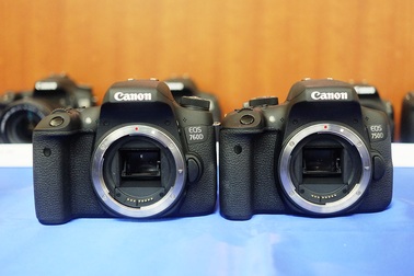 Cận cảnh EOS 750D và 760D sắp bán tại Việt Nam