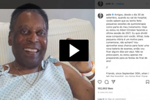 Vua bóng đá Pele qua cơn nguy kịch