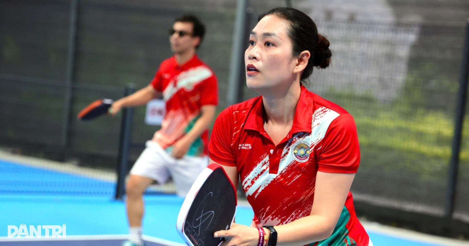 Hà Hương “Phía trước là bầu trời” được chồng ủng hộ, tự tin chơi pickleball - 6