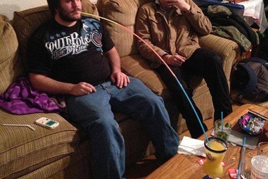 Chùm ảnh vui: "Lười đến thế là cùng!"