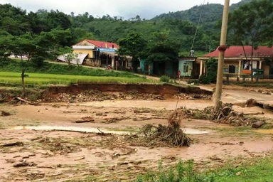 Hòa Bình vẫn còn 5 người mất tích vì mưa lũ