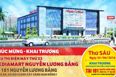MediaMart khai trương siêu thị điện máy thứ 23 tại Hà Nội