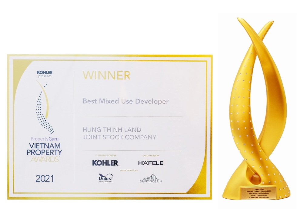 Hưng Thịnh Land nhận cú đúp giải thưởng Propertyguru Vietnam Property Awards 2021 - 3 Hưng Thịnh Land nhận cú đúp giải thưởng Propertyguru Vietnam Property Awards 2021 - 3