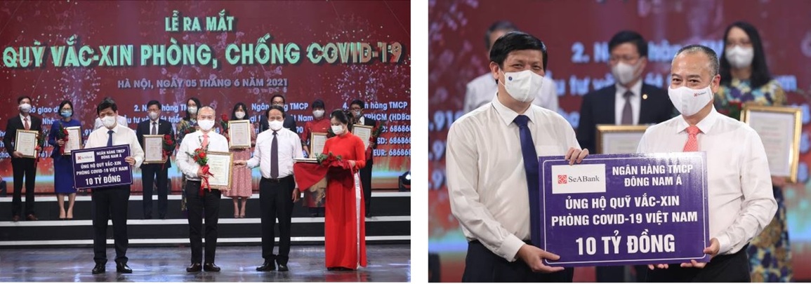 Tập đoàn BRG cùng SeABank ủng hộ 20 tỷ đồng cho Quỹ vắc xin phòng, chống Covid 19 - 2 Tập đoàn BRG cùng SeABank ủng hộ 20 tỷ đồng cho Quỹ vắc xin phòng, chống Covid 19 - 2