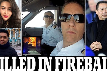 Phi công chở Chủ tịch Leicester nỗ lực chuyển hướng trực thăng để tránh đám đông