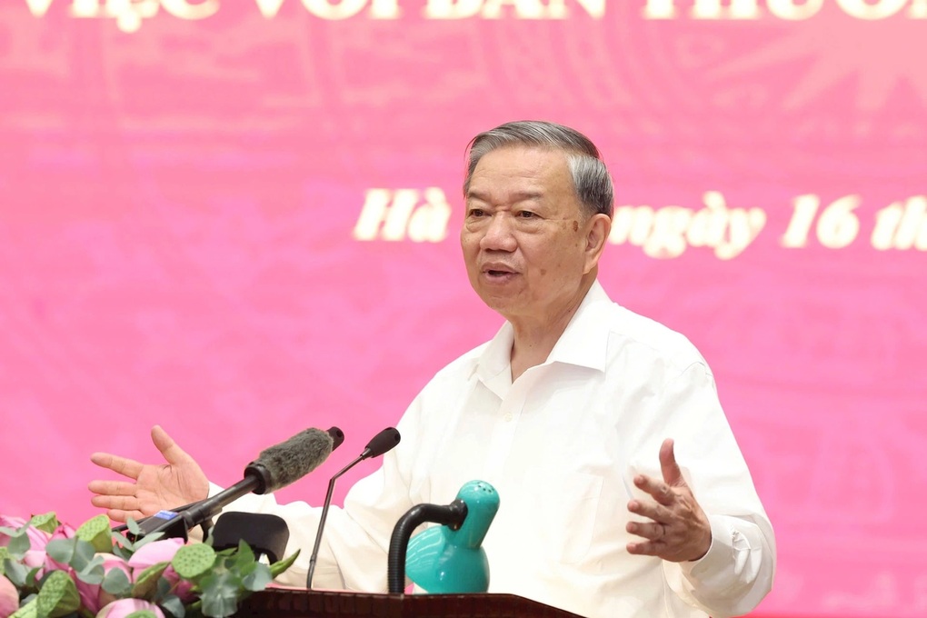 Tổng Bí thư: Không thể bứt phá nếu cứ trì trệ Hà Nội không vội được đâu - 1 Tổng Bí thư: Không thể bứt phá nếu cứ trì trệ Hà Nội không vội được đâu - 1