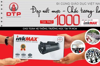 Hỗ trợ sau Covid: Sẽ tặng 1000 hộp mực inkMax cho các trường tại TP.HCM