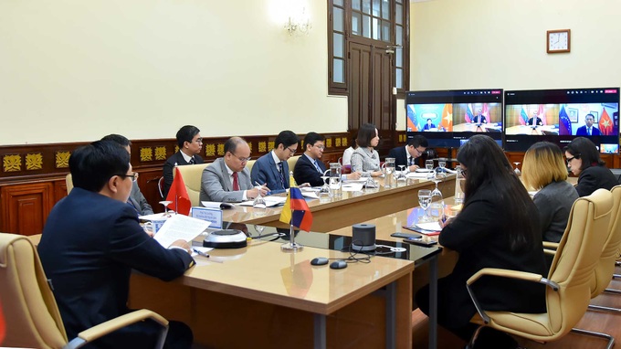 Việt Nam - Venezuela trao đổi các biện pháp tăng cường quan hệ hữu nghị, hợp tác hai nước - Ảnh 2. Việt Nam - Venezuela trao đổi các biện pháp tăng cường quan hệ hữu nghị, hợp tác hai nước - Ảnh 2.