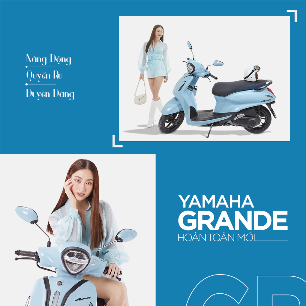 Yamaha Grande - bạn đồng hành của 2 đại sứ Hoa hậu Quốc gia Việt Nam 2024 - 4 Yamaha Grande - bạn đồng hành của 2 đại sứ Hoa hậu Quốc gia Việt Nam 2024 - 4